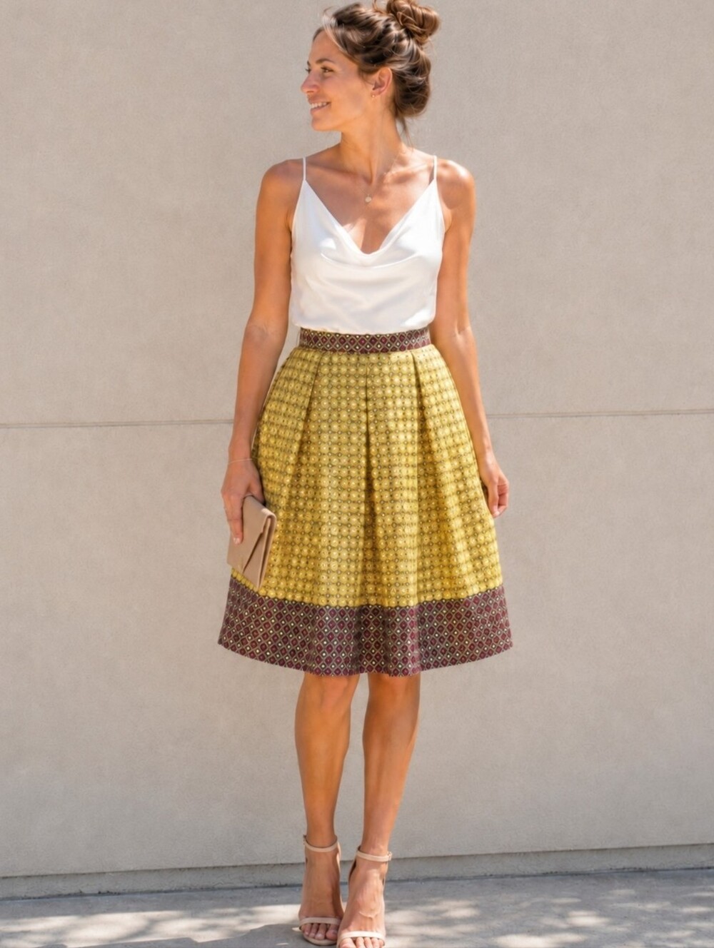 African Print  Skirt